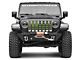 Under The Sun Inserts Grille Insert; Distressed Lime Green (18-23 Jeep Wrangler JL w/o TrailCam; 2024 Jeep Wrangler JL Sport)