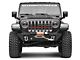 Under The Sun Inserts Grille Insert; Distressed Thin Red Line (18-23 Jeep Wrangler JL w/o TrailCam; 2024 Jeep Wrangler JL Sport)