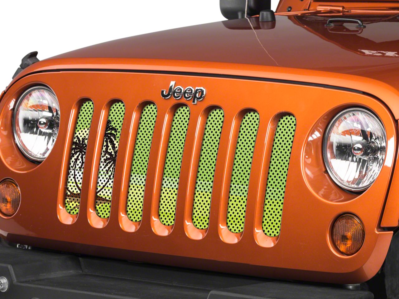 Under The Sun Inserts Jeep Wrangler Grille Insert; Endless Summer Hyper ...