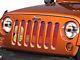 Under The Sun Inserts Grille Insert; Endless Summer Red Mermaid (07-18 Jeep Wrangler JK)