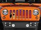 Under The Sun Inserts Grille Insert; Endless Summer Red Surfer Male (07-18 Jeep Wrangler JK)