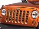 Under The Sun Inserts Grille Insert; Fall Colors Camo Stars and Stripes (07-18 Jeep Wrangler JK)