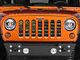 Under The Sun Inserts Grille Insert; Fall Colors Camo Stars and Stripes (07-18 Jeep Wrangler JK)