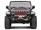 Under The Sun Inserts Grille Insert; Flame Red (18-23 Jeep Wrangler JL w/o TrailCam; 2024 Jeep Wrangler JL Sport)