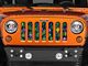 Under The Sun Inserts Grille Insert; Flowers Blooming (07-18 Jeep Wrangler JK)