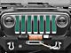 Under The Sun Inserts Grille Insert; Forest Green Pearl (18-23 Jeep Wrangler JL w/o TrailCam; 2024 Jeep Wrangler JL Sport)