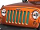 Under The Sun Inserts Grille Insert; Forest Green Pearl (07-18 Jeep Wrangler JK)