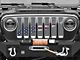 Under The Sun Inserts Grille Insert; Long Island OldGlory (20-23 Jeep Gladiator JT w/o TrailCam; 2024 Jeep Gladiator JT Sport)