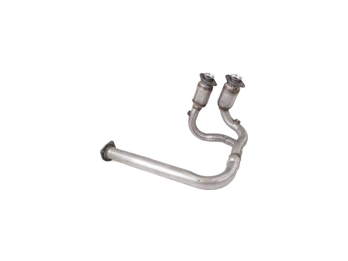 Jeep Wrangler Y-Pipe with Catalytic Converters (01-03  Jeep Wrangler TJ)