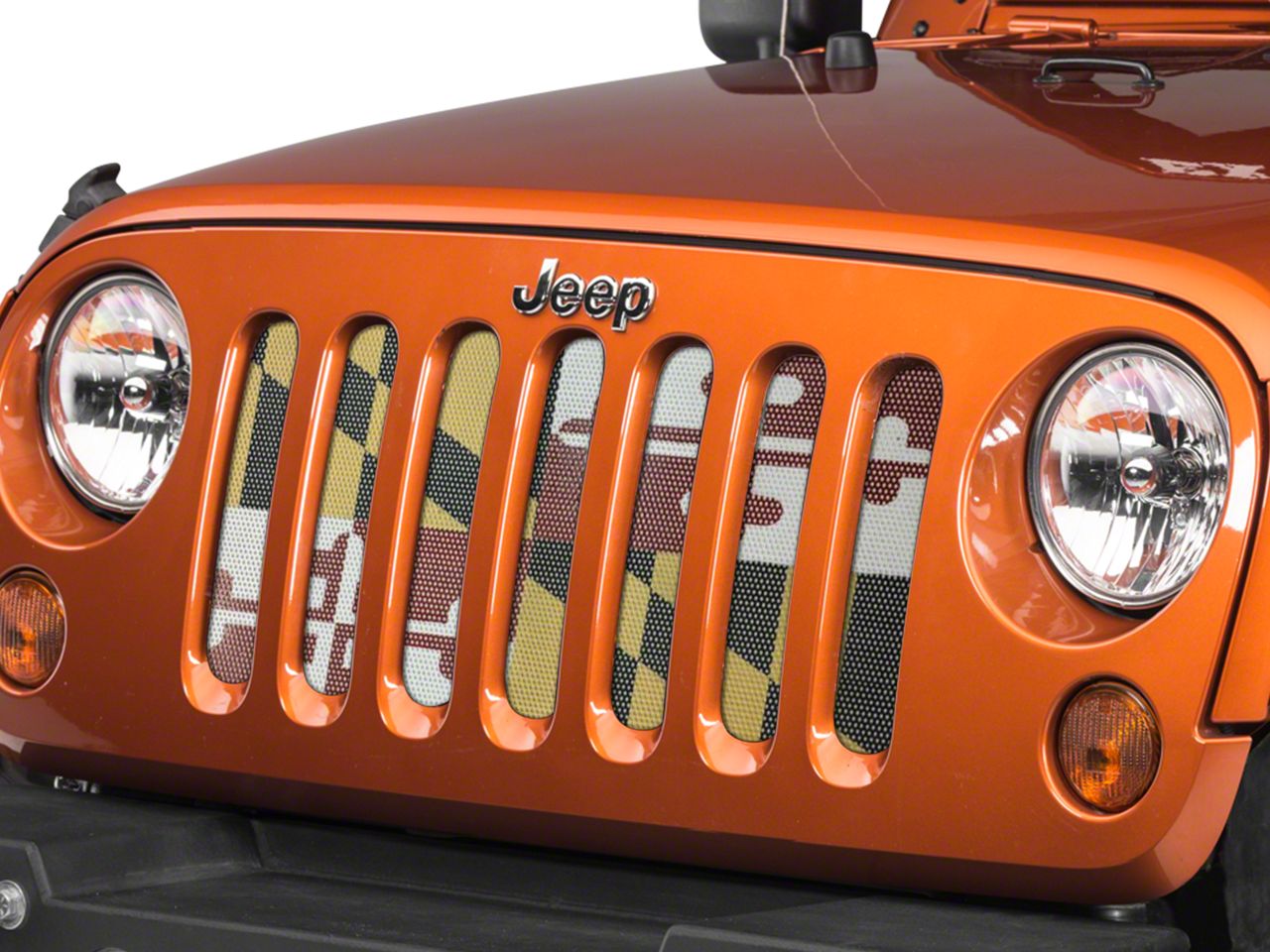 Under The Sun Inserts Jeep Wrangler Grille Insert Maryland Insrt Md Jk 07 18 Jeep Wrangler Jk 2337