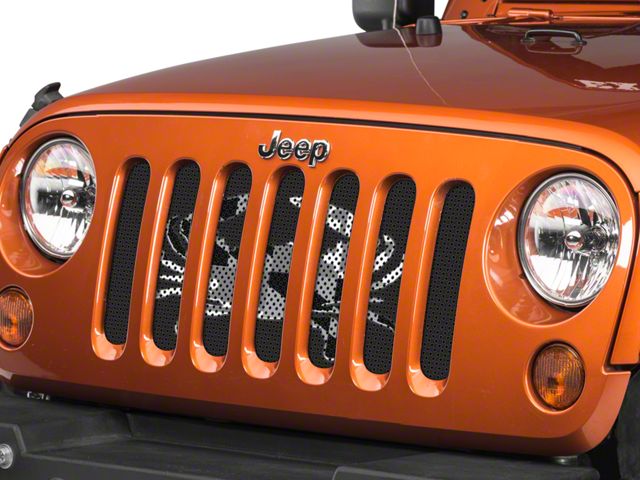 Under The Sun Inserts Grille Insert; Maryland Crab BO (07-18 Jeep Wrangler JK)