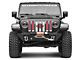 Under The Sun Inserts Grille Insert; Oh Yah (18-23 Jeep Wrangler JL w/o TrailCam; 2024 Jeep Wrangler JL Sport)