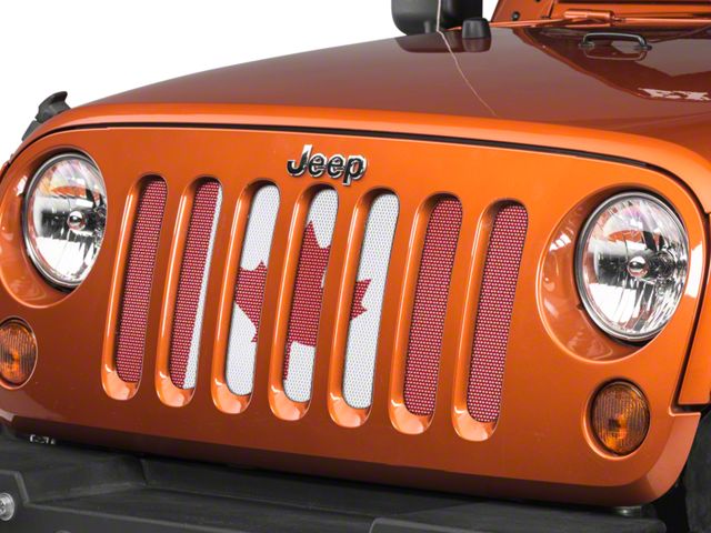 Under The Sun Inserts Grille Insert; Oh Yah (07-18 Jeep Wrangler JK)