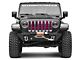 Under The Sun Inserts Grille Insert; Old Glory Pink (18-23 Jeep Wrangler JL w/o TrailCam; 2024 Jeep Wrangler JL Sport)
