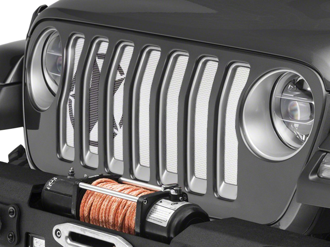 Under The Sun Inserts Jeep Gladiator Grille Insert; Oscar Mike INSRTOM