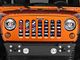 Under The Sun Inserts Grille Insert; Patriot Colors Camo Stars and Stripes (07-18 Jeep Wrangler JK)