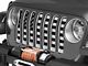 Under The Sun Inserts Grille Insert; Paws Black and White (20-23 Jeep Gladiator JT w/o TrailCam; 2024 Jeep Gladiator JT Sport)