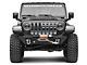 Under The Sun Inserts Grille Insert; Thin Blue Line Black and White (18-23 Jeep Wrangler JL w/o TrailCam; 2024 Jeep Wrangler JL Sport)