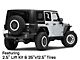 Mopar True Beadlock Capable Satin Black Wheel; 17x8 (07-18 Jeep Wrangler JK)
