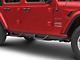Magnum RT Drop Side Step Bars; Black Textured (18-24 Jeep Wrangler JL 4-Door)