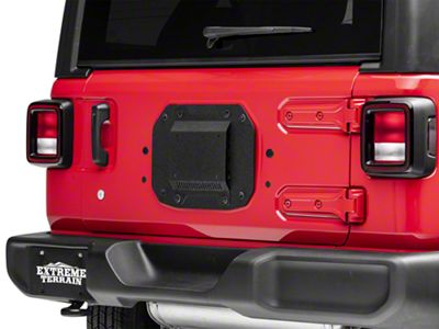 Barricade Spare Tire Delete with License Plate Mount (18-23 Jeep Wrangler JL)