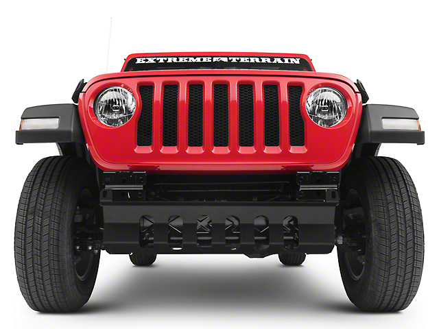 Barricade Skid Plate for Factory Bumpers Only (18-22 Jeep Wrangler JL)