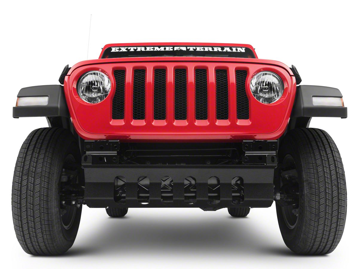 Barricade Jeep Wrangler Skid Plate for Factory Bumpers Only J123338-JL  (18-23 Jeep Wrangler JL) - Free Shipping