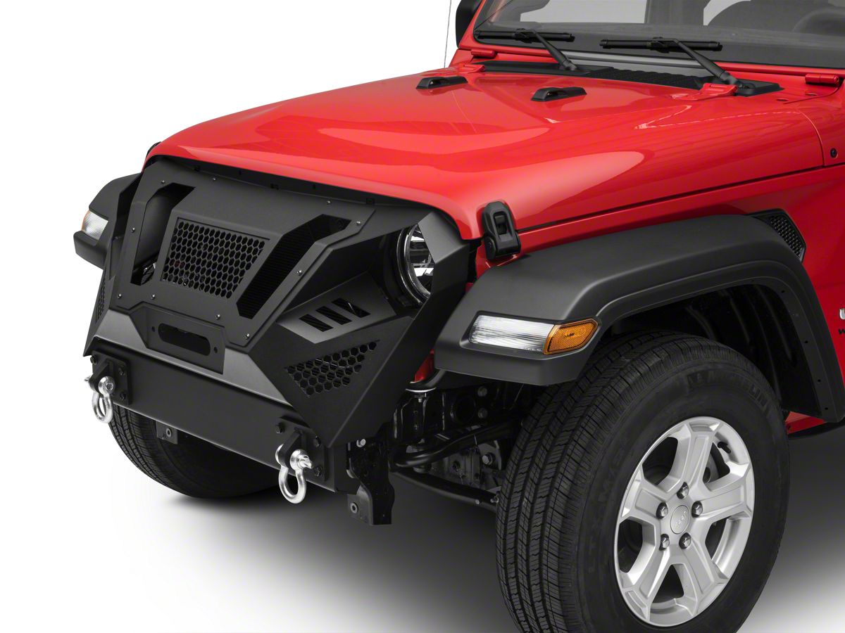 Barricade Jeep Apocalypse Grille Guard J123339-JL (18-23 Jeep Wrangler JL, Excluding 21-23 Rubicon) - Free Shipping