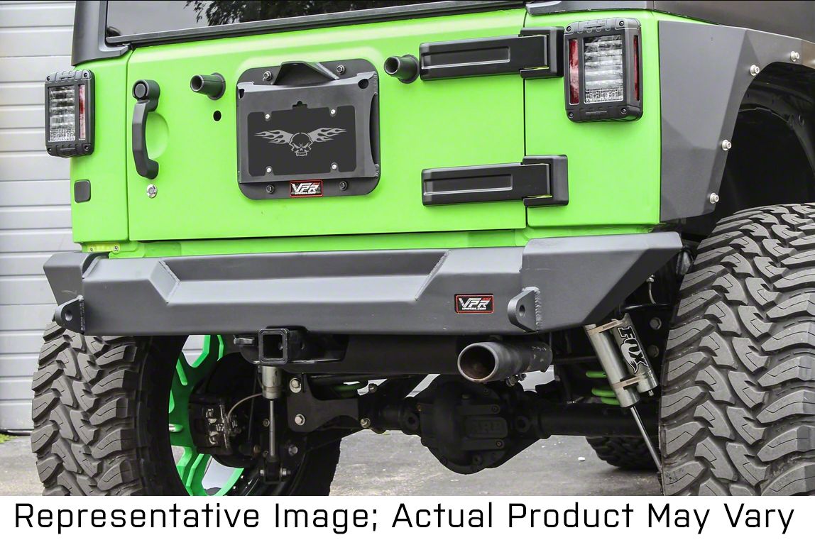VPR 4x4 Jeep Wrangler Ultima Rear Bumper Bare Metal VPR123 (0718