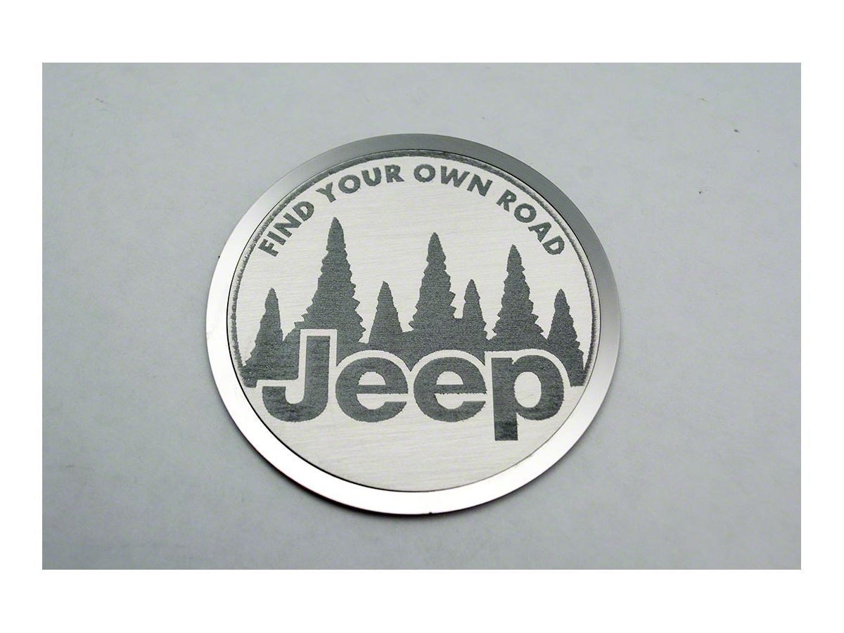 Jeep Wrangler Find Your Own Trail Badges (07-18 Jeep Wrangler JK) - Free  Shipping
