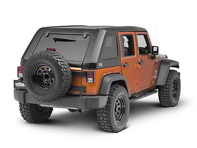 Dv8 Off Road Jeep Wrangler 2 Piece Ranger Fastback Hard Top W