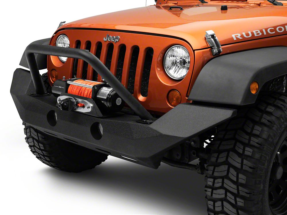 RedRock Defender Full Width Front Bumper w/ Winch Mount (07-18 Jeep ...