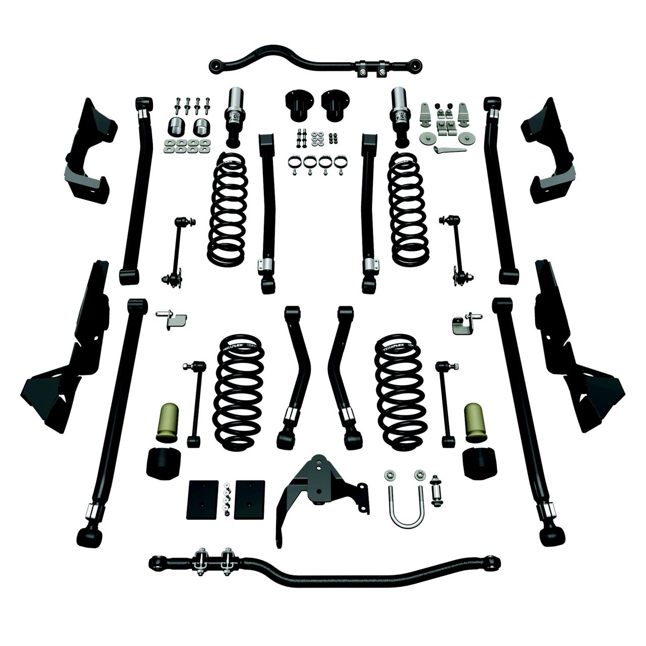 Teraflex 4-Inch Alpine CT4 Suspension Lift Kit (07-18 Jeep Wrangler JK 4-Door)