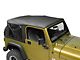 MasterTop Replacement Top with Clear Windows and Door Skins; Black Diamond (97-06 Jeep Wrangler TJ, Excluding Unlimited)