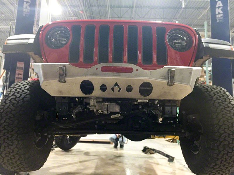 Artec Industries Jeep Wrangler NightHawk Front Bumper with Aluminum ...