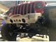 Artec Industries NightHawk Front Bumper with Aluminum Skid Plate; Bare Steel (18-24 Jeep Wrangler JL)