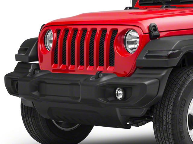 SEC10 Front Light Tint; Dark (18-24 Jeep Wrangler JL)