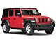 SEC10 Side Accent Decals; Gloss Black (18-24 Jeep Wrangler JL)
