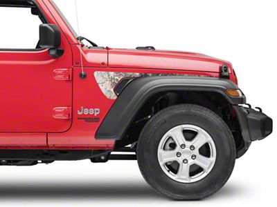 SEC10 Side Accent Decals; Real Tree (18-23 Jeep Wrangler JL)
