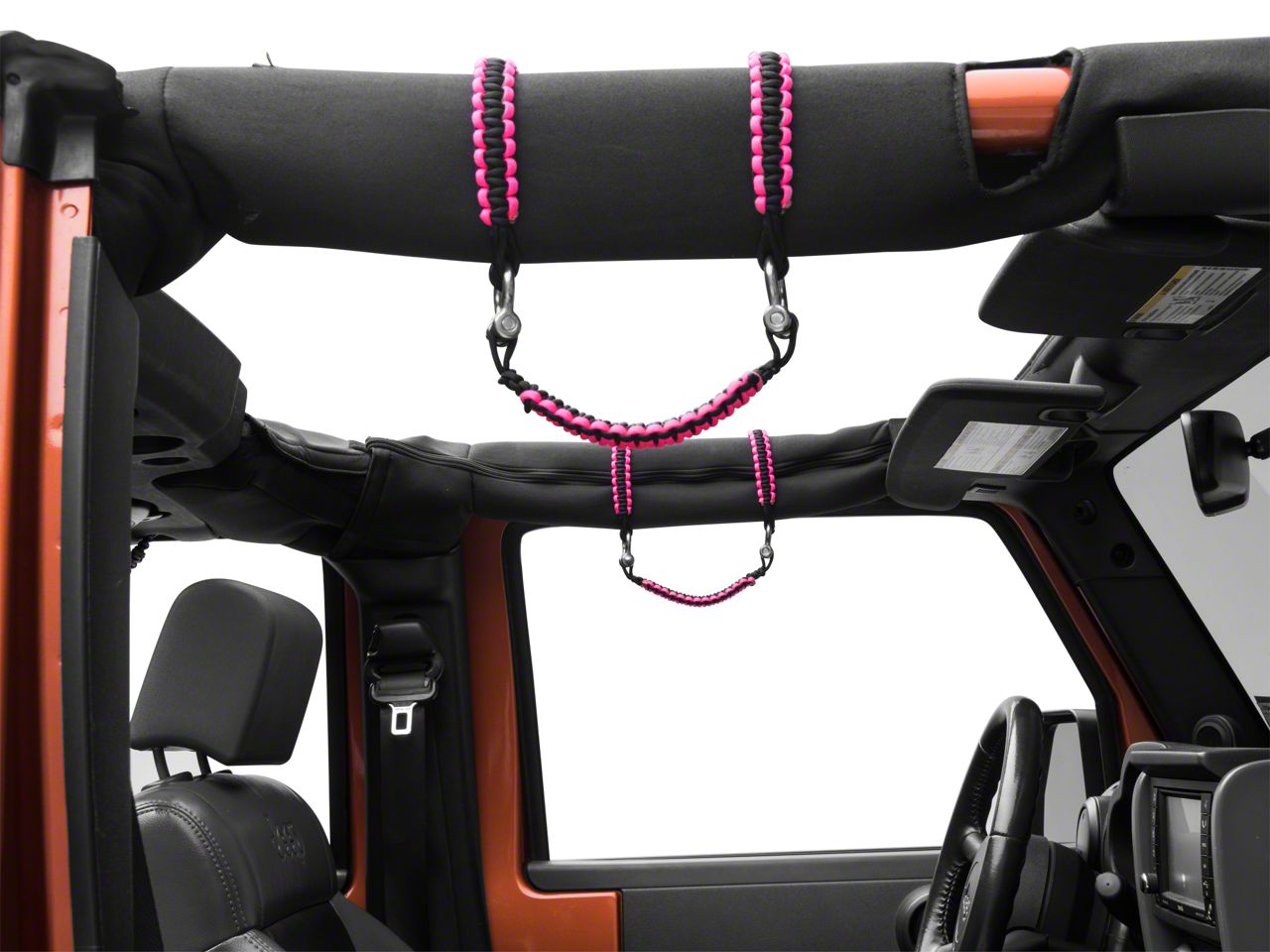 Jeep Gladiator Ultimate Grab Handle Kit - Pink