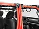 RedRock Front Rollbar Paracord Grab Handles with D-Rings; Black and OD Green (07-24 Jeep Wrangler JK & JL)