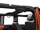 RedRock Rear Soundbar Paracord Grab Handles; Black and Pink (07-18 Jeep Wrangler JK 4-Door)