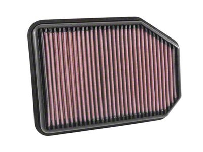 K&N Drop-In Replacement Air Filter (07-18 2.8L Jeep Wrangler JK)