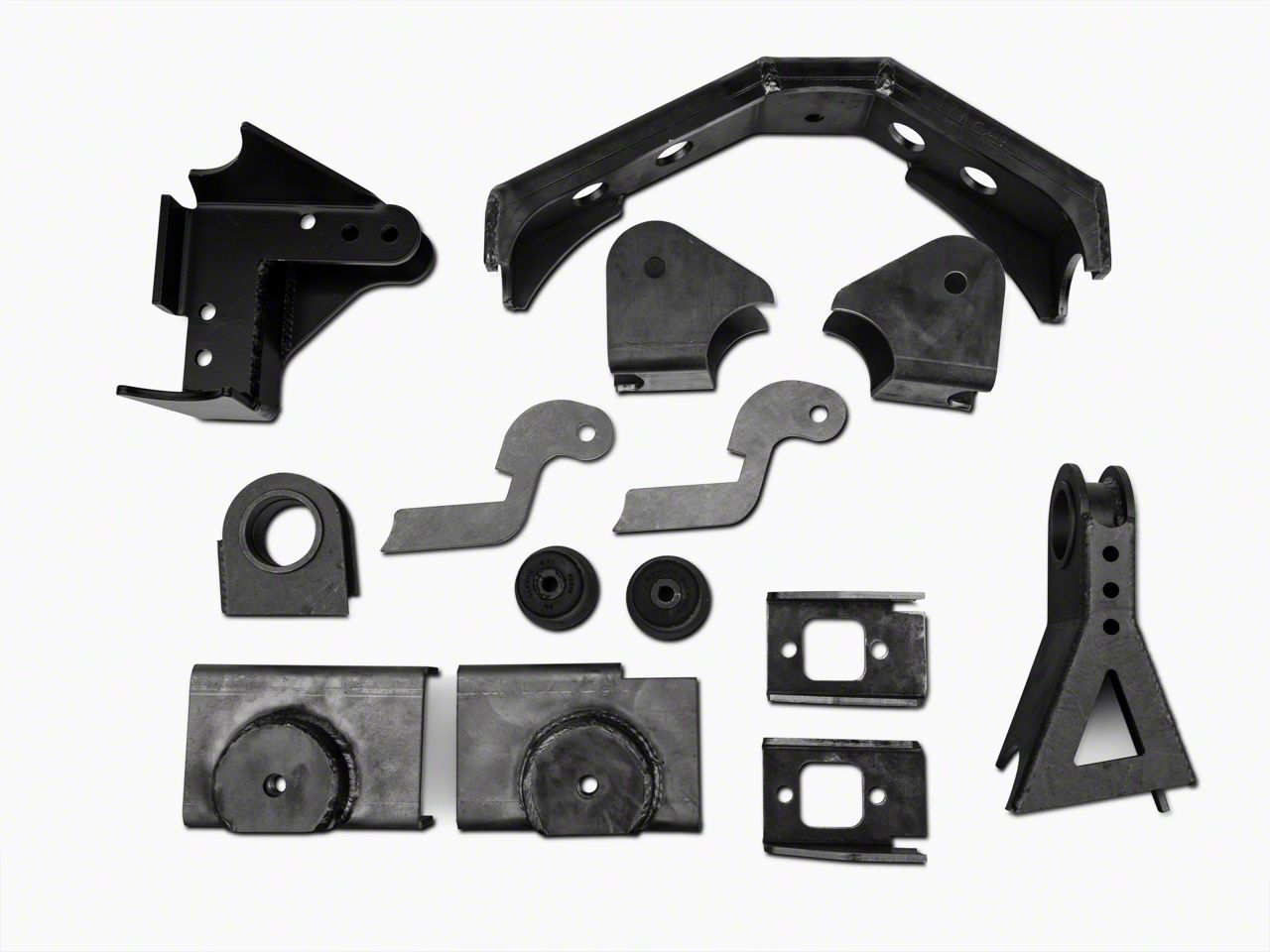 Teraflex Jeep Wrangler Front Axle Bracket Kit 3991100 (9706 Jeep