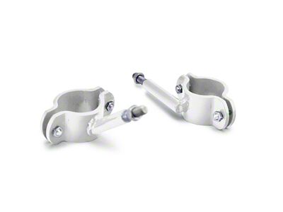 Steinjager High Lift Jack Roll Bar Mount; Cloud White (04-06 Jeep Wrangler TJ Unlimited)