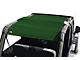 Steinjager Teddy Top Full Length Solar Screen Cover; Dark Green (04-06 Jeep Wrangler TJ Unlimited)