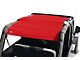 Steinjager Teddy Top Full Length Solar Screen Cover; Red (04-06 Jeep Wrangler TJ Unlimited)