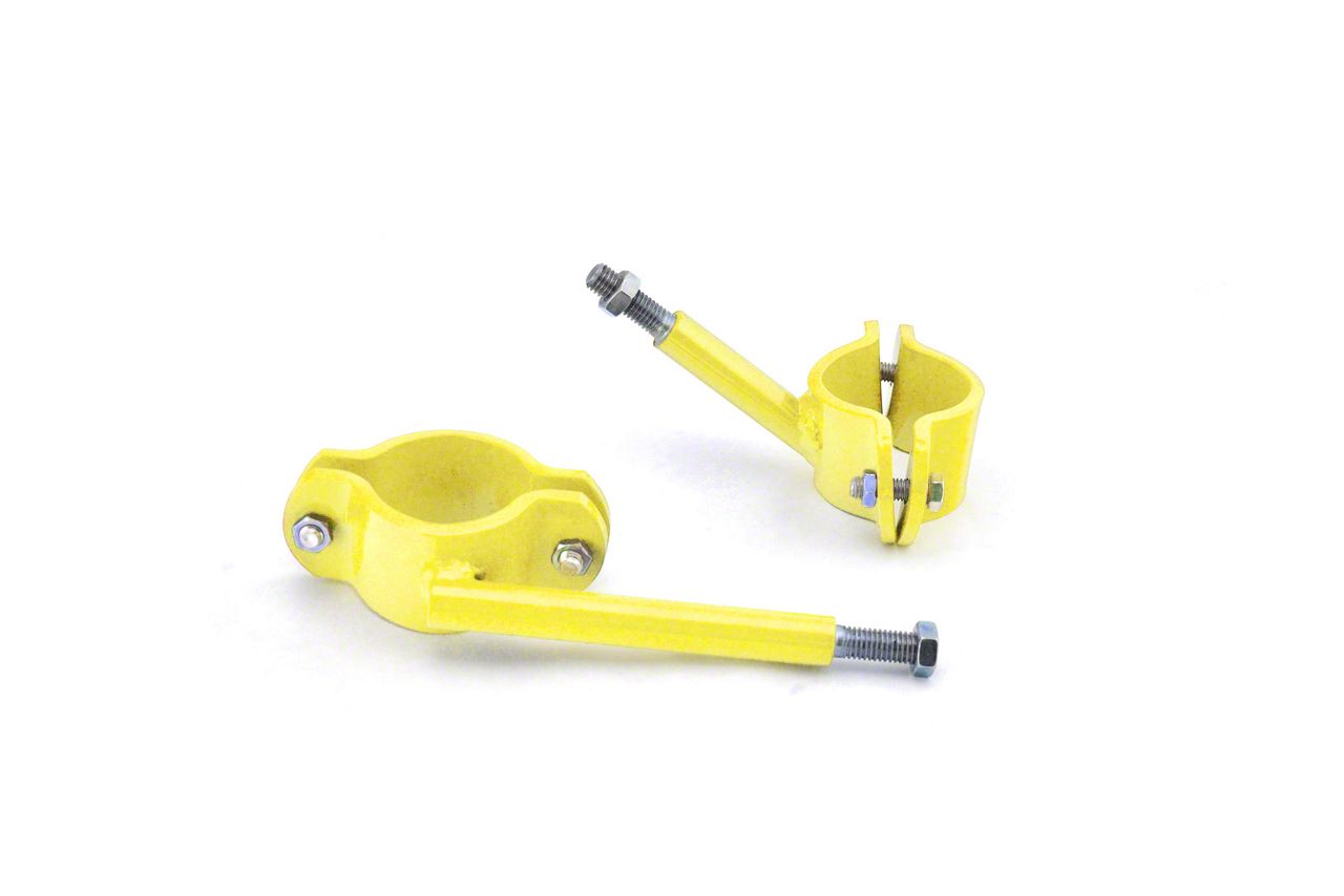 Steinjager Jeep Wrangler High Lift Jack Roll Bar Mount Kit; Lemon Peel