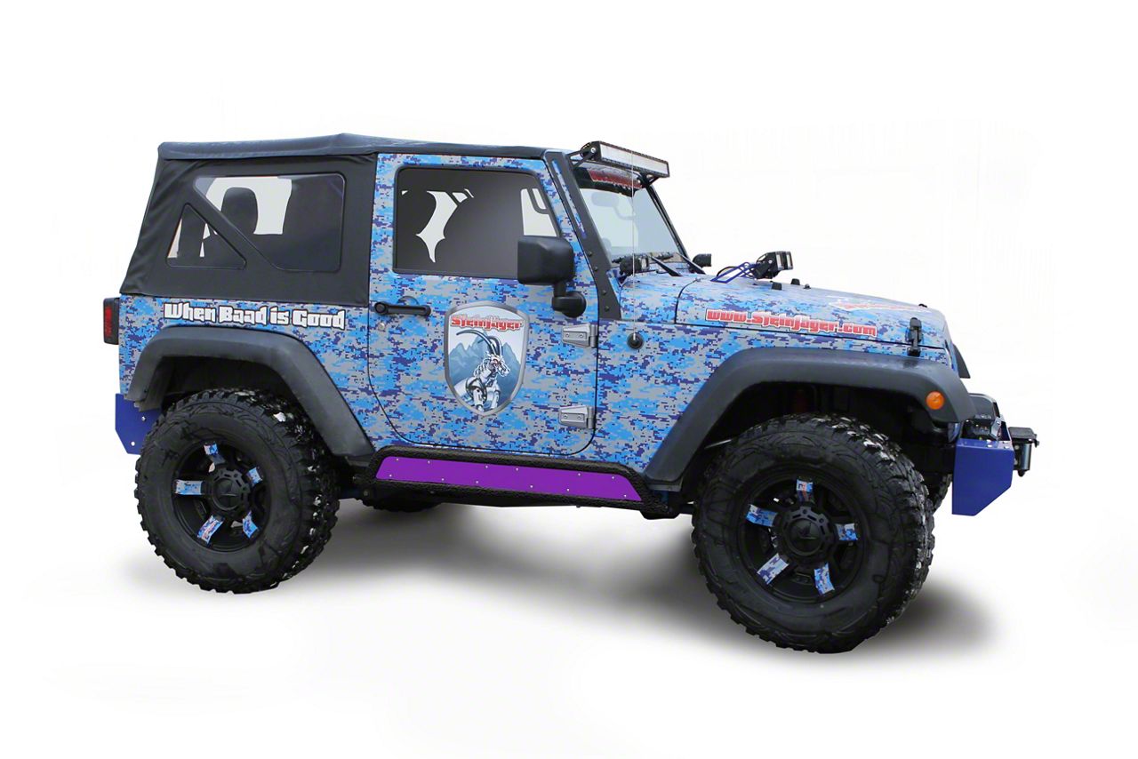 jeep wrangler purple accessories