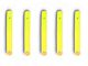 Steinjager Door and Tailgate Handle Accent Kit; Neon Yellow (07-18 Jeep Wrangler JK 4-Door)